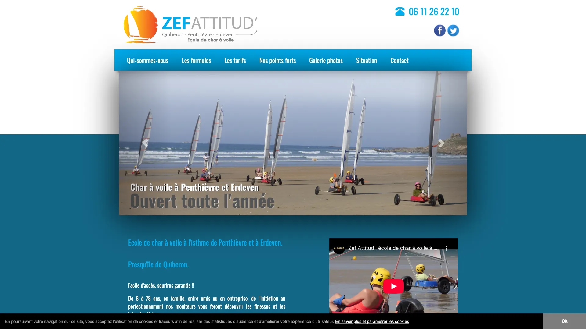 Char A Voile Bretagne - version desktop