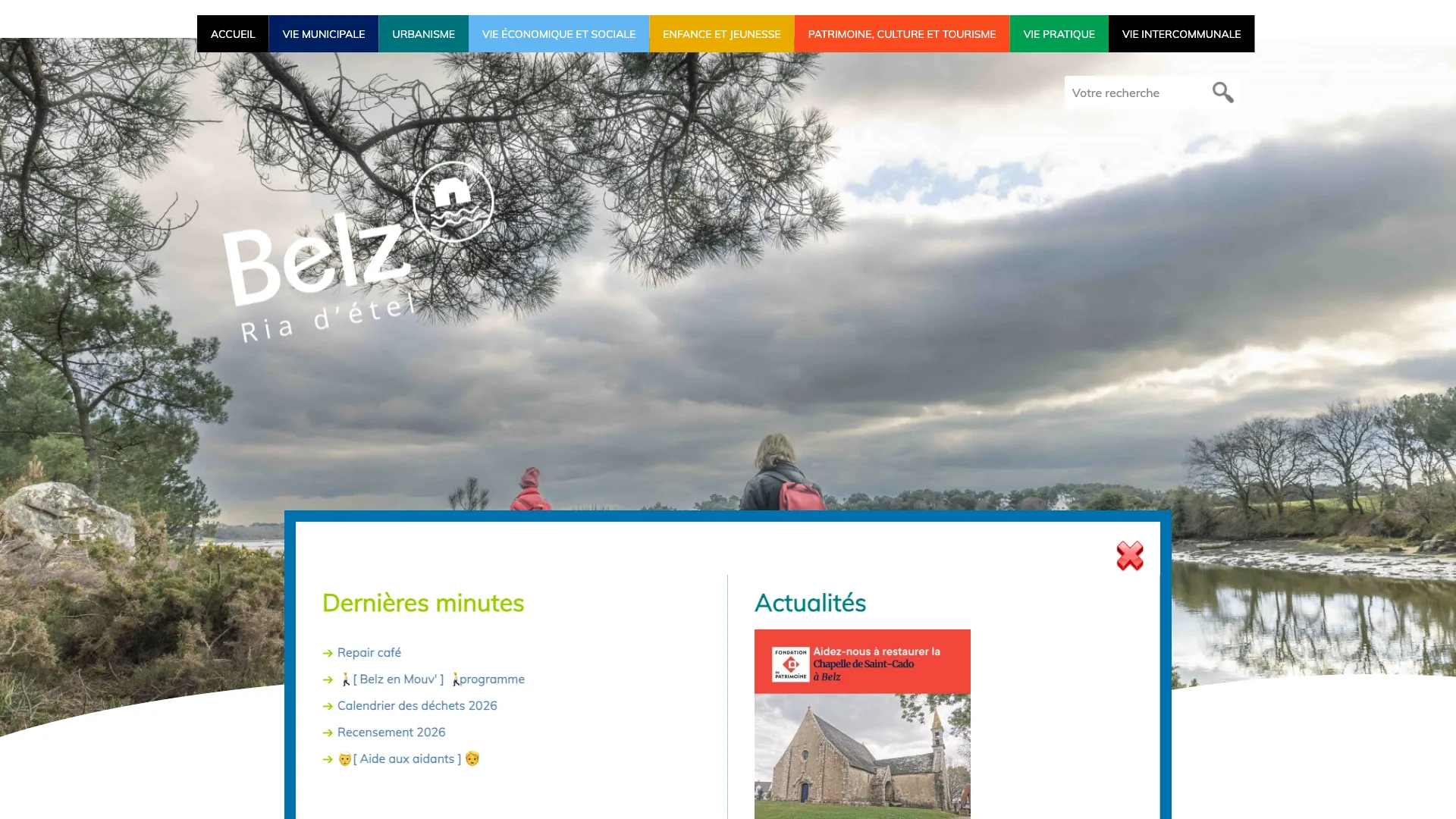 Mairie Belz - version desktop