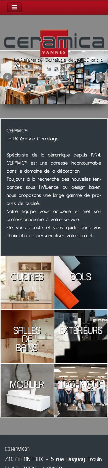 Ceramica Penpenic - version mobile