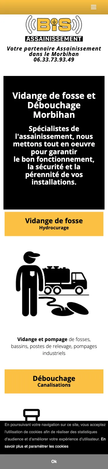 Morbihan Debouchage Diagnostic - version mobile