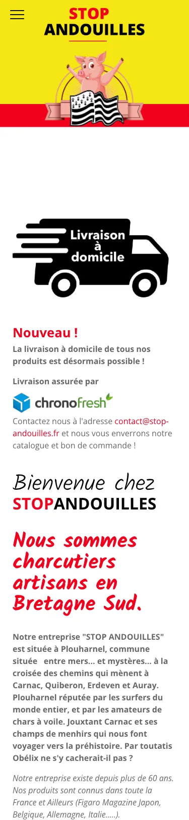 Stop Andouilles - version mobile